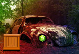 Abandoned Vehicle Forest