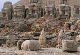 Escape From Mount Nemrut Statues