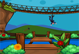 Escape From Suspension Bridge