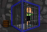 Escaping Girl From Cage
