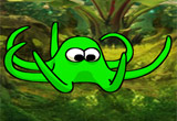 Green Octopus Escape