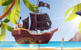 Pirate Treasure Island Escape