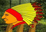 Red Indian Forest Escape