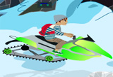 Snow Bike Rider Escape